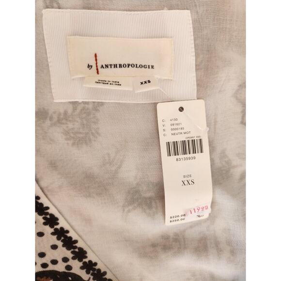 NWD By Anthropologie V-Neck Long-Sleeve Maxi Dress Size XXS Neutral #MA412 - Picture 11 of 13